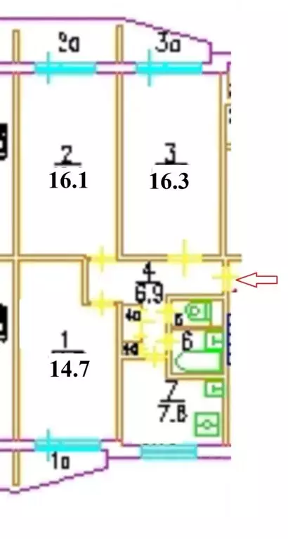 3-к кв. Москва Троицкая ул., 10С1 (65.0 м) - Фото 1