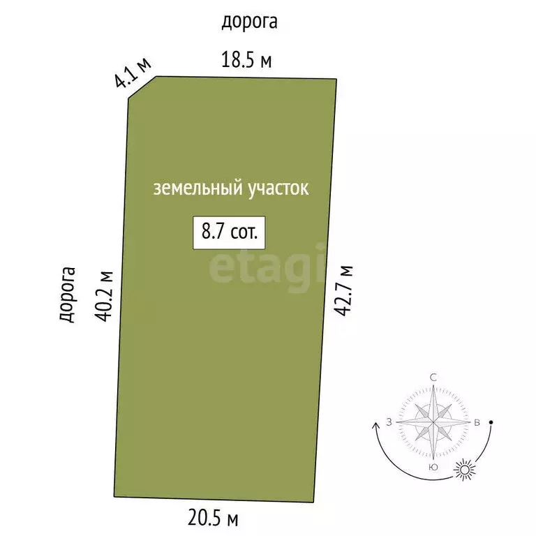 Дом в Тюмень, СНТ Автомобилист, Земляничная улица (60 м) - Фото 2