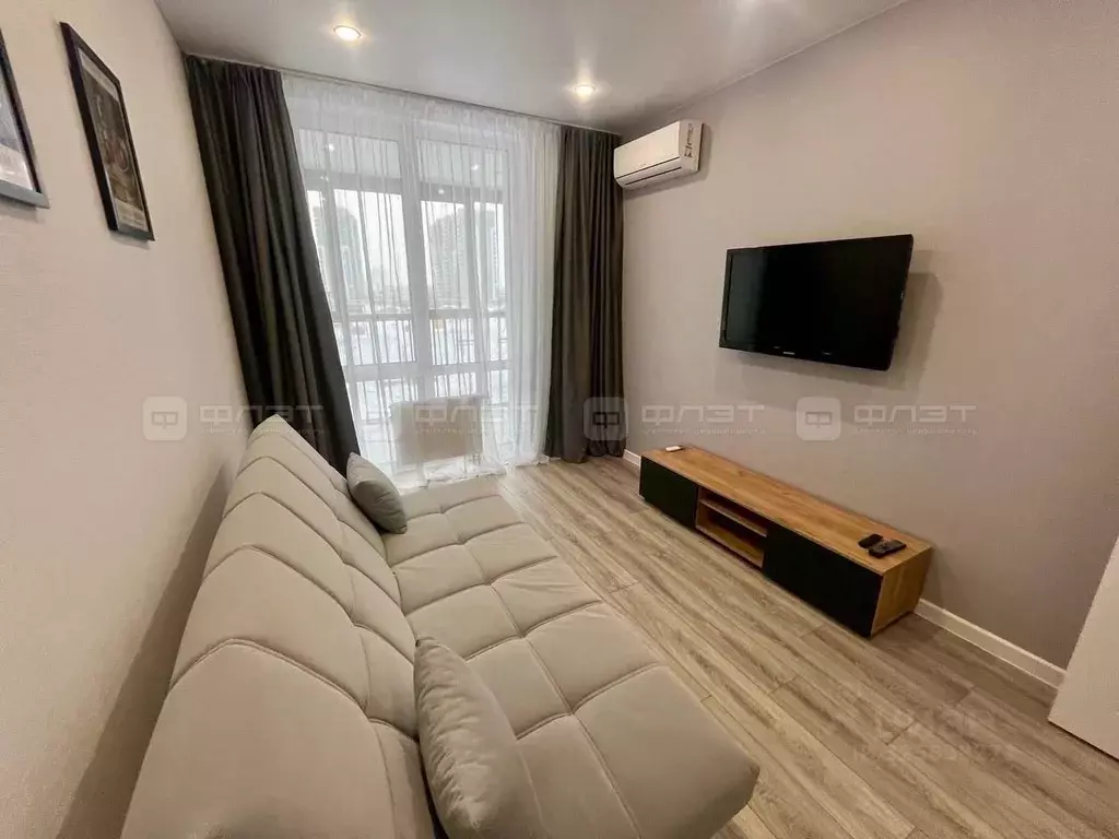 1-к кв. Татарстан, Казань ул. Аделя Кутуя, 100 (35.0 м) - Фото 2