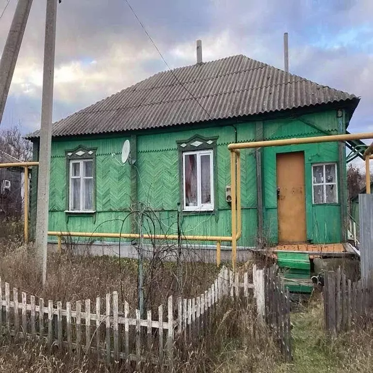 Дом в Воронежская область, Лискинский район, Почепское с/пос, Луговой ... - Фото 0