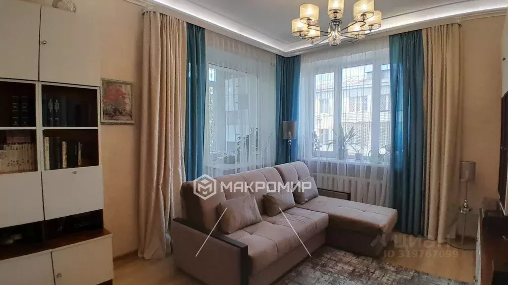 3-к кв. Москва ул. Усачева, 29К7 (65.1 м) - Фото 1
