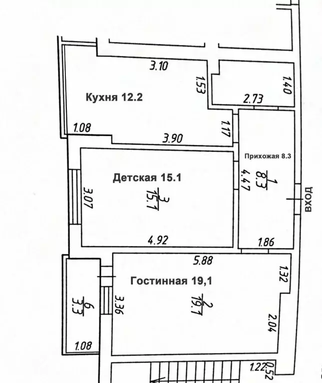 2-комнатная квартира: Краснодар, улица Селезнёва, 4Б (55.5 м) - Фото 0