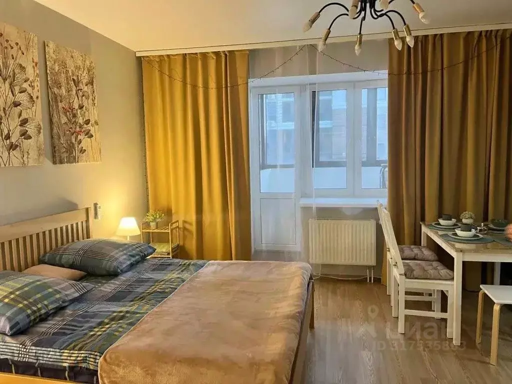 1-к кв. Татарстан, Казань проезд Яраткан, 4А (28.0 м) - Фото 0
