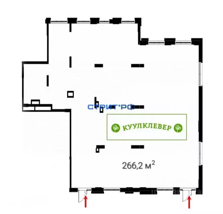 Торговая площадь в Москва ул. Лобановский Лес, 11 (266 м) - Фото 2