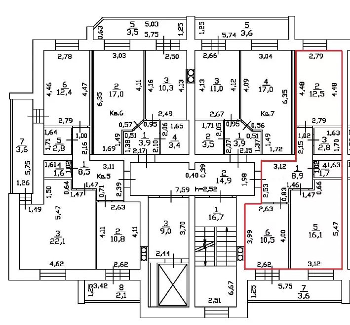 Продаётся 2-к квартира, 52.3 м - Фото 0