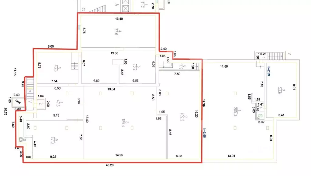 Помещение свободного назначения в Москва бул. Яна Райниса, 23 (636 м) - Фото 2