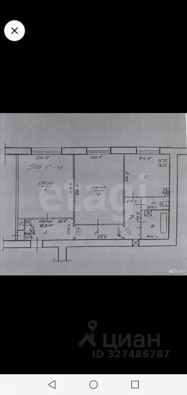 2-к кв. Волгоградская область, Волгоград Комсомольская ул., 10 (53.9 ... - Фото 1