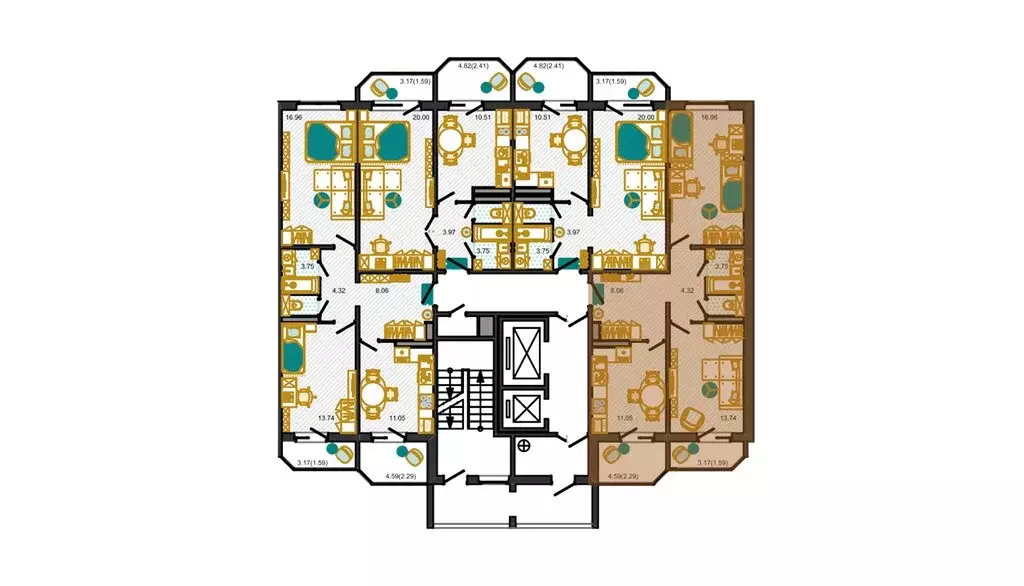 2-комнатная квартира: Домодедово, микрорайон Востряково, Лёдовская ... - Фото 2