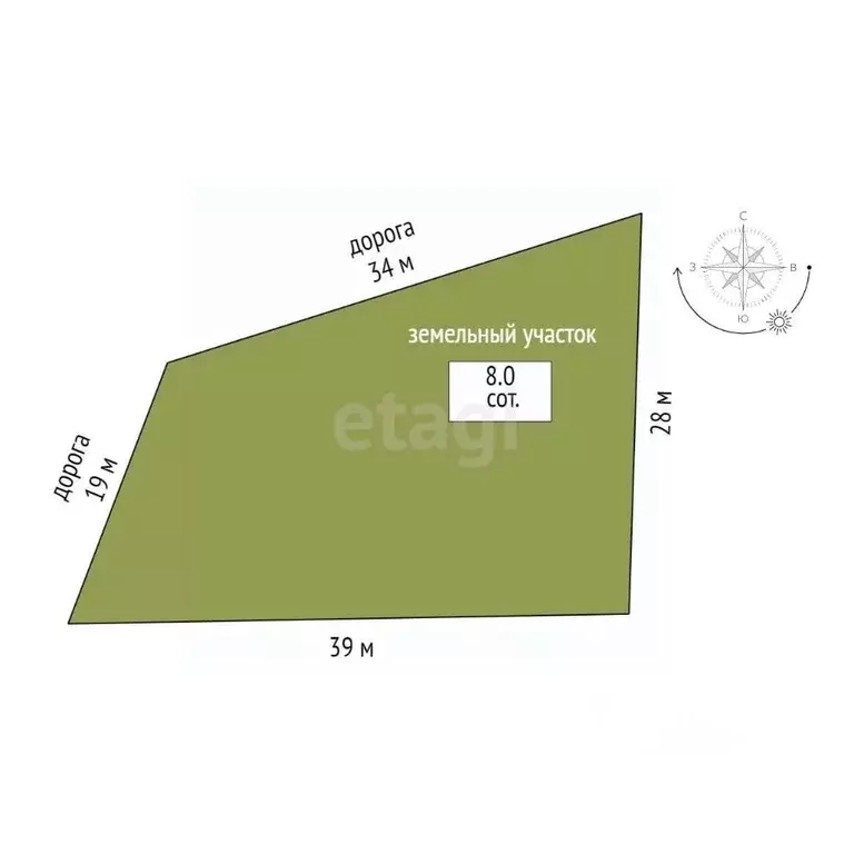 Участок в Тюменская область, Тюменский муниципальный округ, с. ... - Фото 2