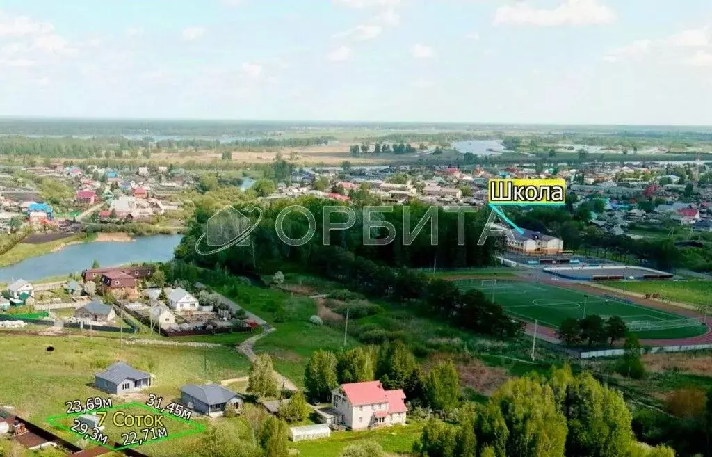 Участок в Тюменская область, Тюменский район, с. Кулаково ул. ... - Фото 0