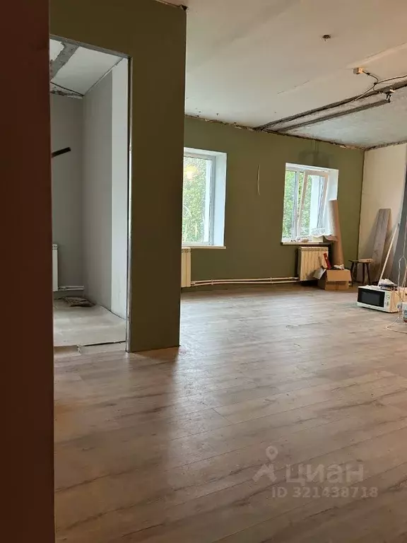 1-к кв. Рязанская область, Рязанский район, Листвянское с/пос, пос. ... - Фото 2