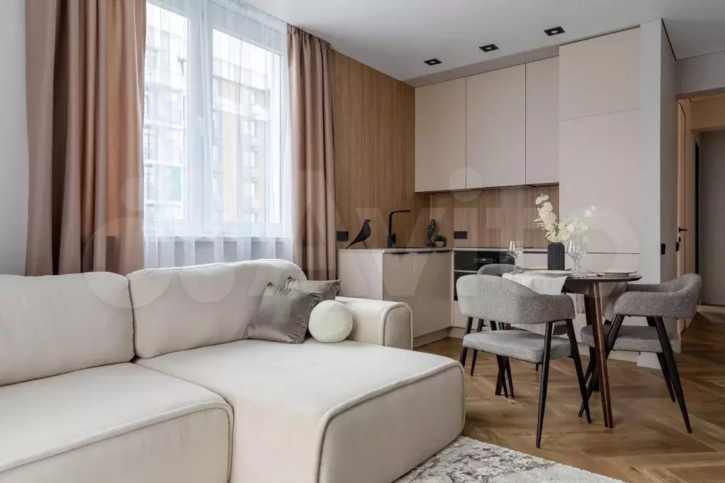 3-к. квартира, 56,5 м, 14/18 эт. - Фото 1