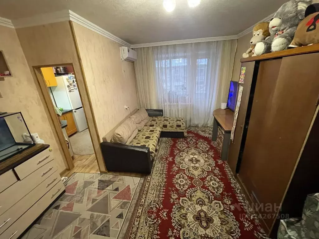 1-к кв. Кемеровская область, Новокузнецк ул. 40 лет ВЛКСМ, 16 (30.8 м) - Фото 1