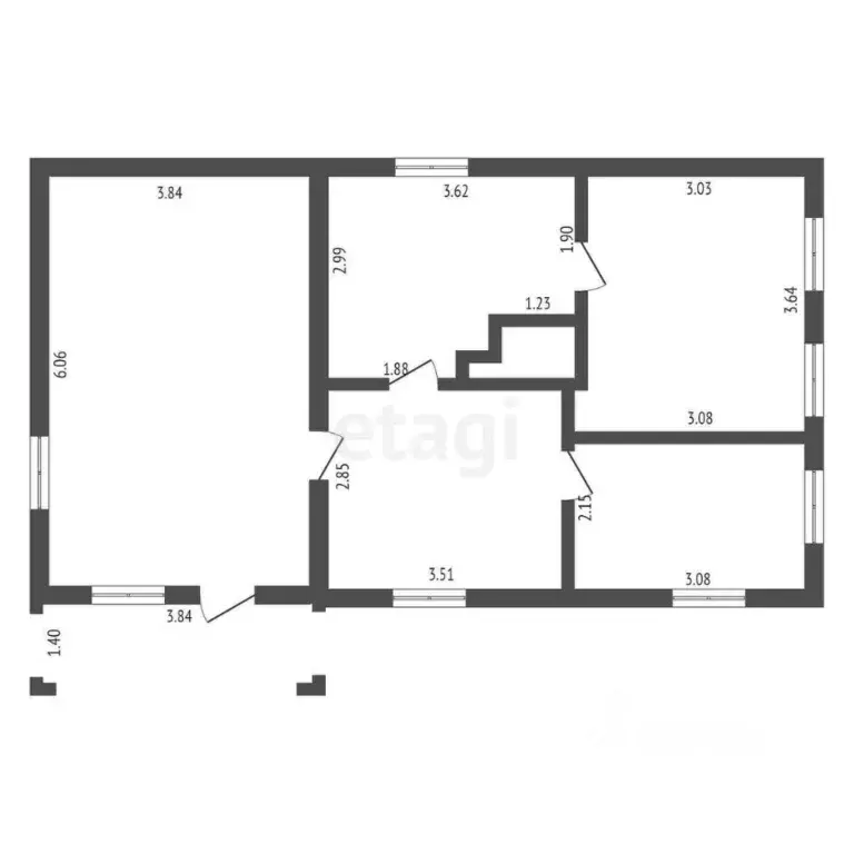 Дом в Забайкальский край, Читинский район, с. Смоленка Центральная ... - Фото 2
