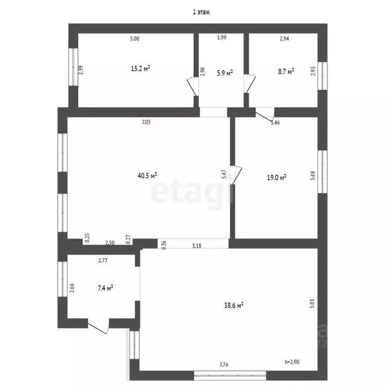 Дом в Башкортостан, Стерлитамак ул. Володина (180 м) - Фото 2