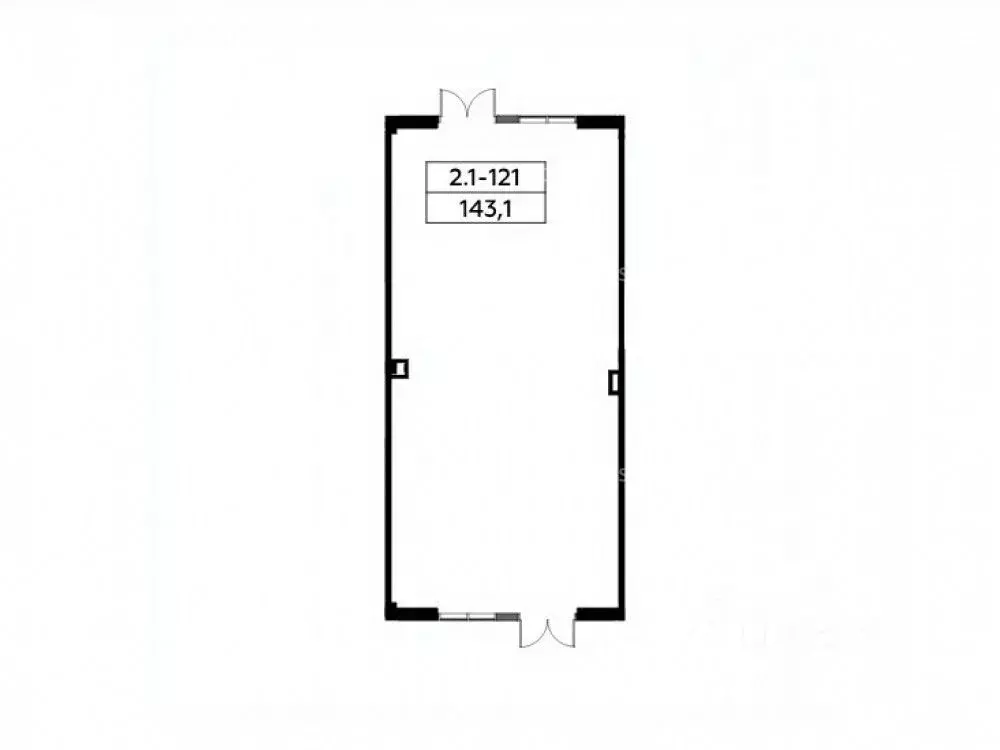 Помещение свободного назначения в Москва БК Прокшино тер., 2 (143 м) - Фото 2