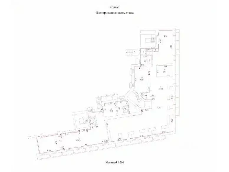 Помещение свободного назначения в Москва Долгоруковская ул., 5 (286 м) - Фото 1