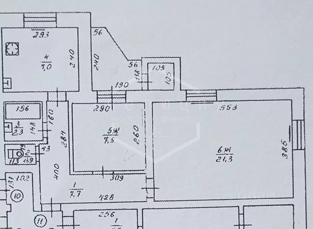 2-к кв. Калининградская область, Калининград Тбилисская ул., 1 (46.7 ... - Фото 2