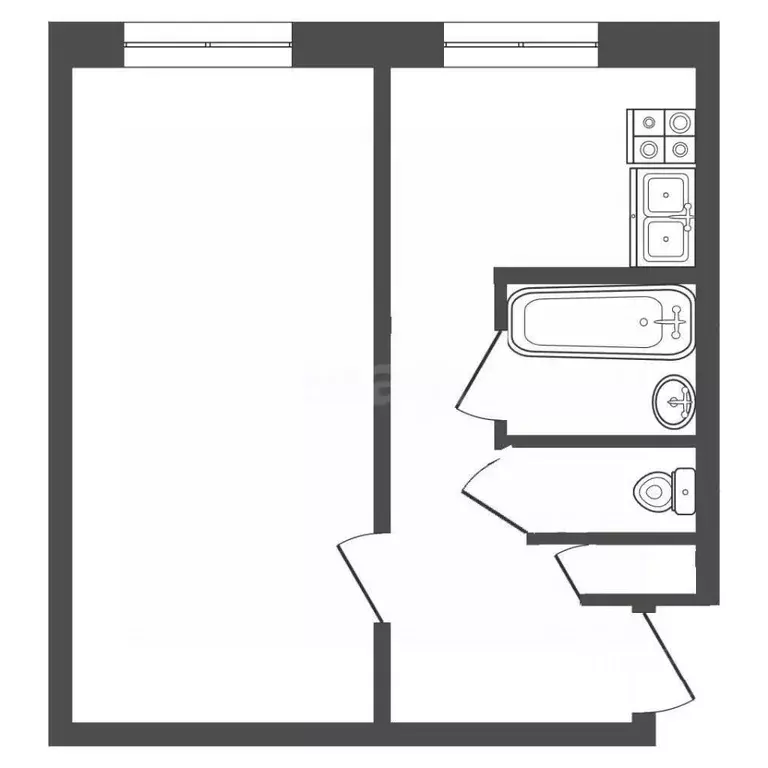 1-к кв. Московская область, Долгопрудный Дирижабельная ул., 28 (32.0 ... - Фото 2