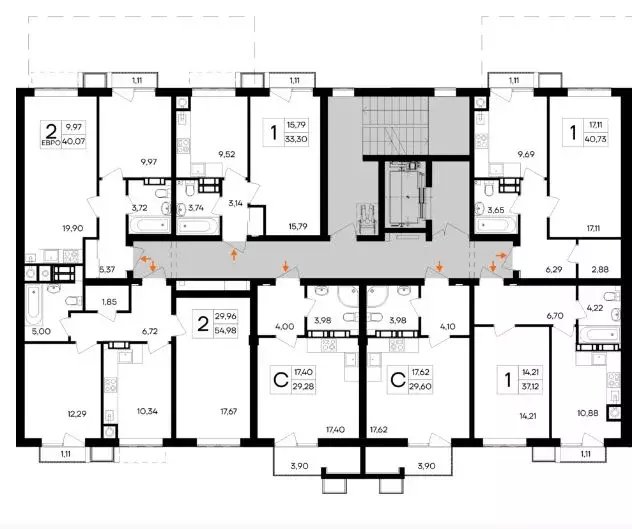 1-к кв. Крым, Симферопольский район, Гвардейское пгт, Республика жилой ... - Фото 2