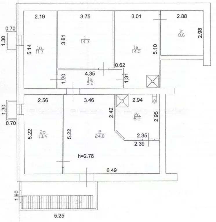 Офис в Татарстан, Казань ул. Горьковское Шоссе, 47 (101 м) - Фото 2