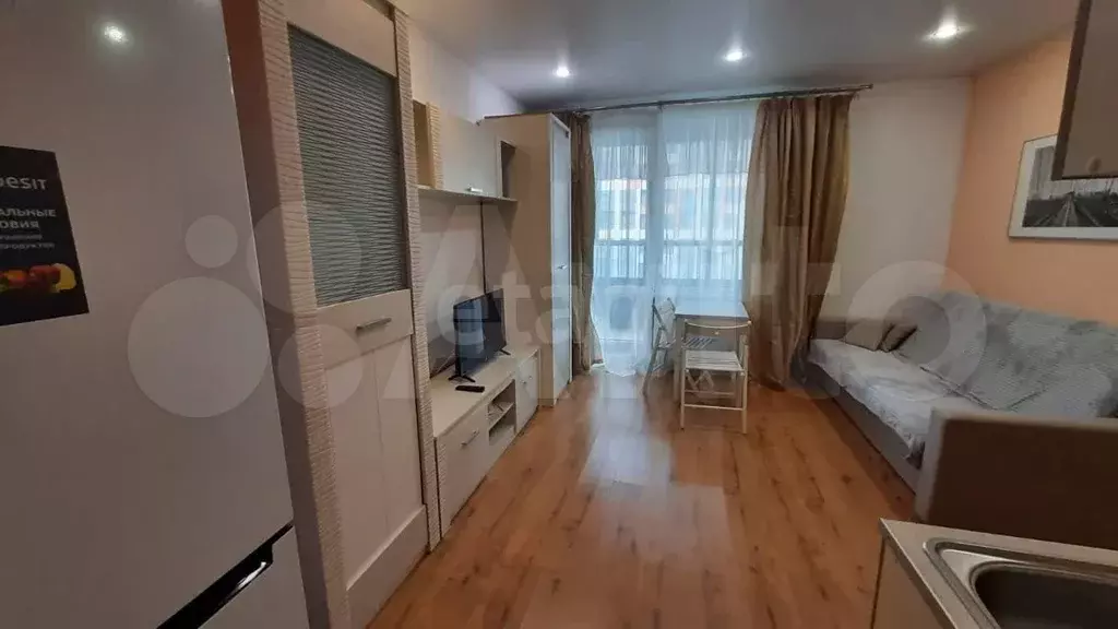 Квартира-студия, 26 м, 11/25 эт. - Фото 1