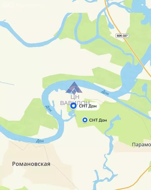 Участок в Волгодонск, садоводческое некоммерческое товарищество Дон, ... - Фото 2