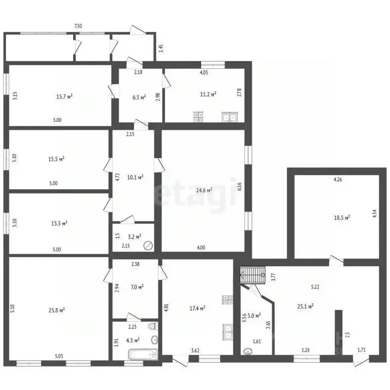 Дом в Мордовия, Саранск ул. Ушакова, 19 (141 м) - Фото 2