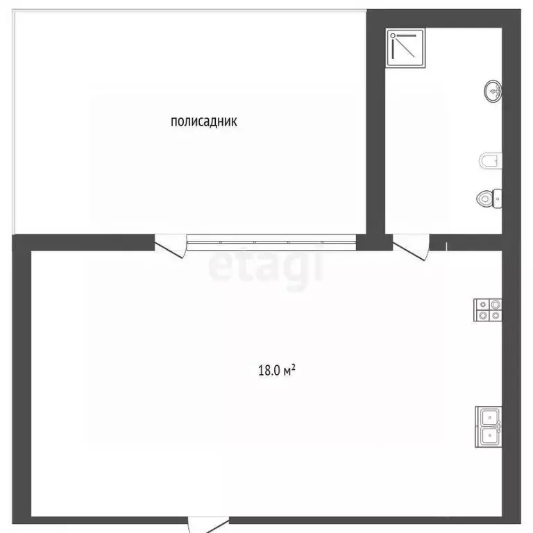 1-к кв. Севастополь ул. Челюскинцев, 57/2 (68.8 м) - Фото 0