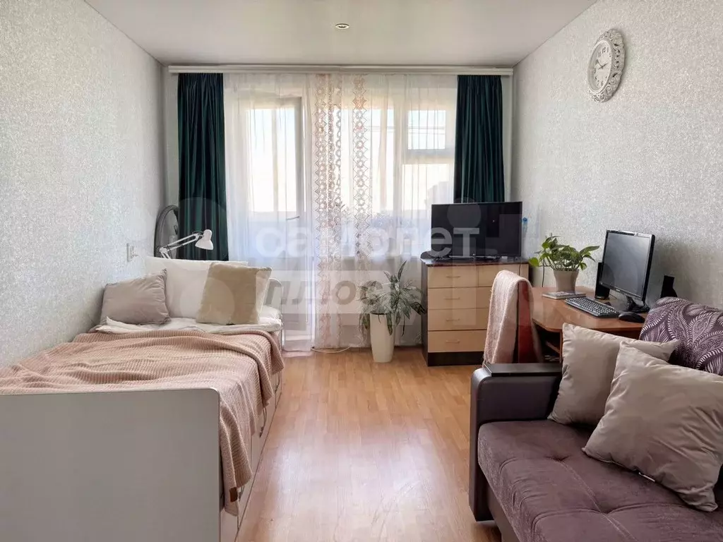 1-к. квартира, 32,7 м, 7/9 эт. - Фото 1