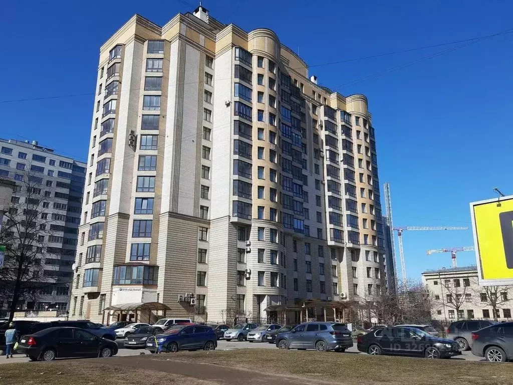 2-к кв. Санкт-Петербург Большеохтинский просп., 16к1 (89.1 м) - Фото 1