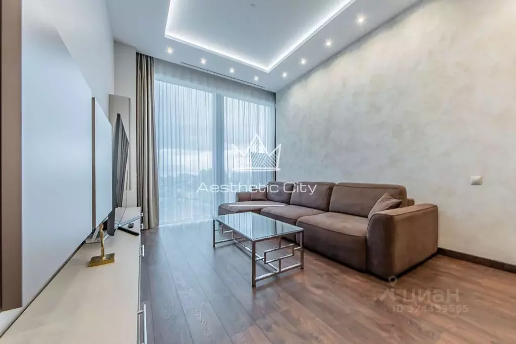 2-к кв. Москва 1-й Красногвардейский проезд, 22с2 (64.0 м) - Фото 1