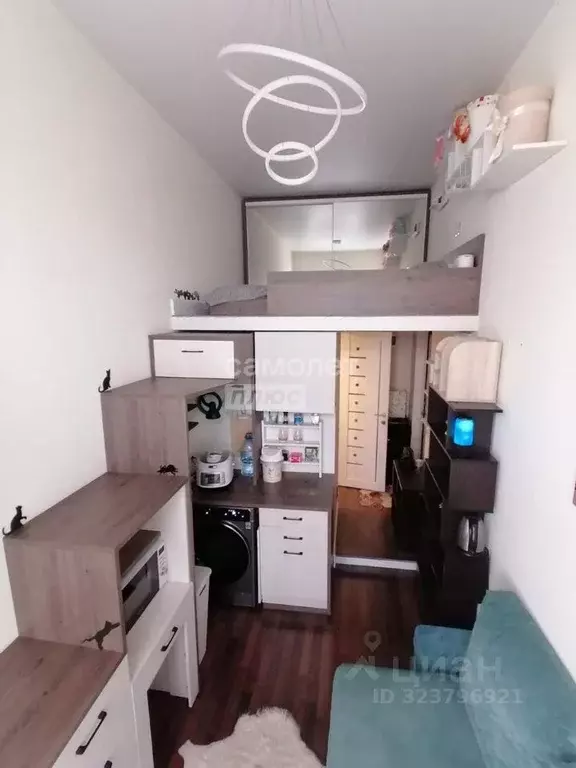 Студия Москва пер. Лялин, 5С1 (17.4 м) - Фото 1