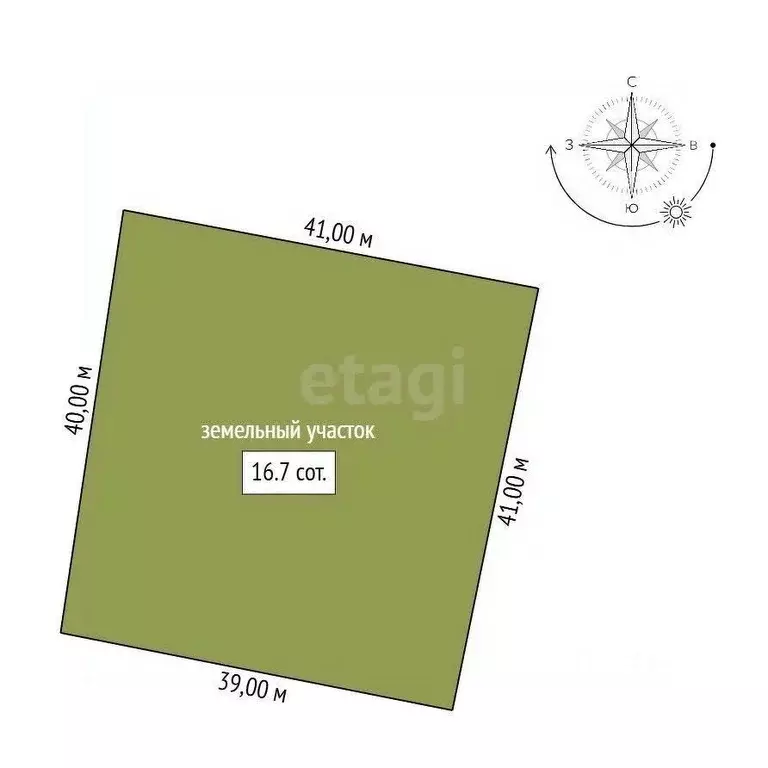 Участок в Амурская область, Благовещенский район, пос. Заречный  (16.7 ... - Фото 2