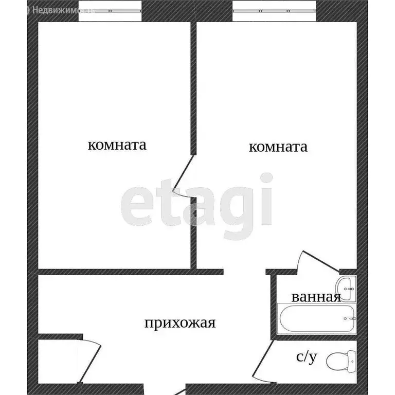1-комнатная квартира: Миасс, проспект Октября, 10 (22.5 м) - Фото 0