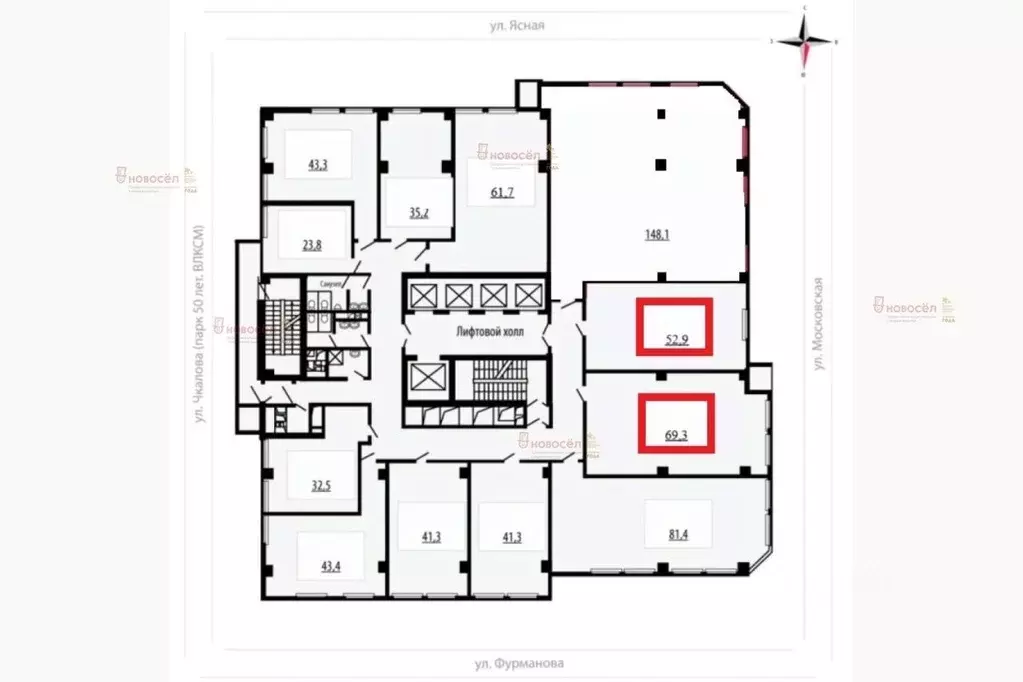 Офис в Свердловская область, Екатеринбург ул. Фурманова, 126 (122 м) - Фото 2