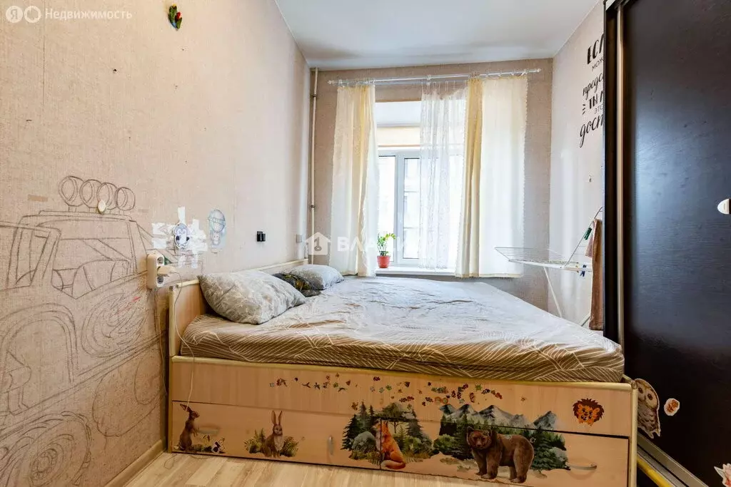 1к в 5-комнатной квартире (16.32 м) - Фото 1