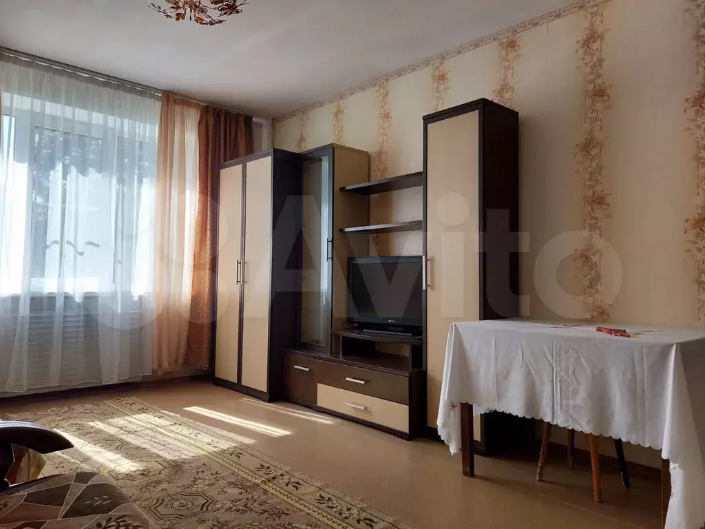 1-к. квартира, 37 м, 1/5 эт. - Фото 1