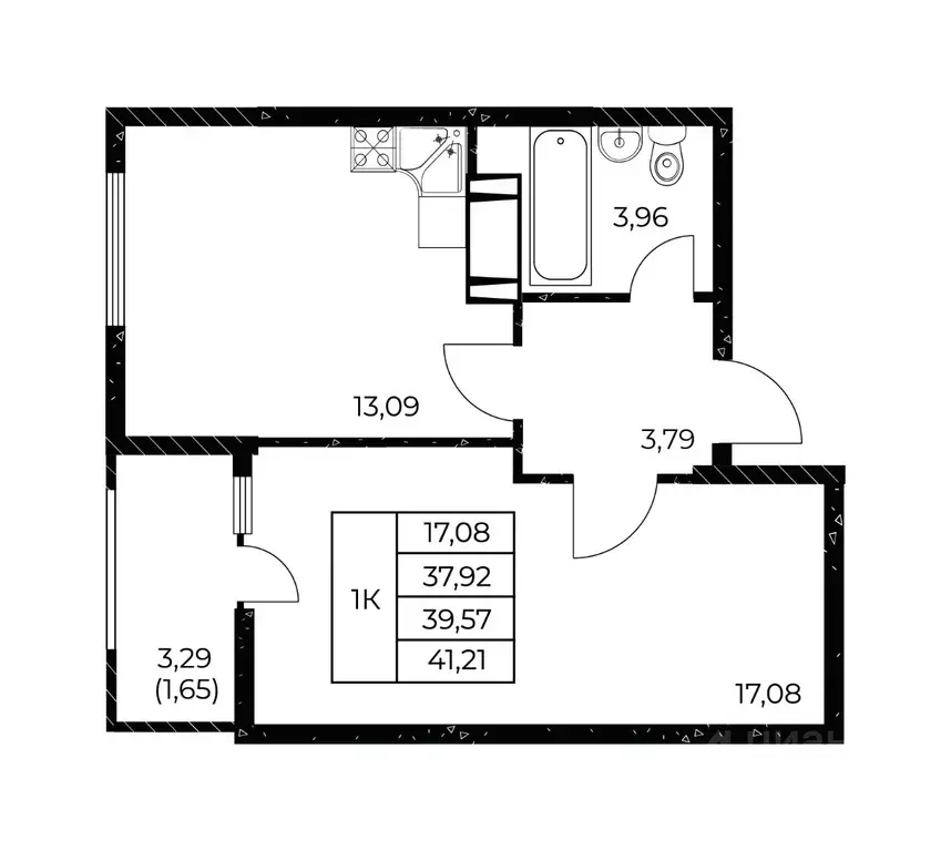 1-к кв. Ростовская область, Ростов-на-Дону Звезда Столицы 2 жилой ... - Фото 1