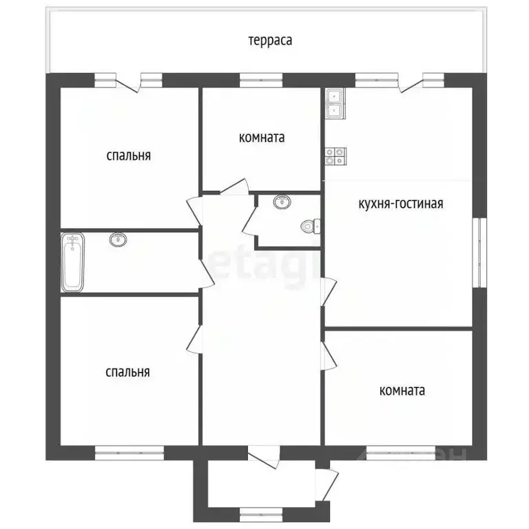 Дом в Ставропольский край, Ессентуки Пригородная ул. (240 м) - Фото 2