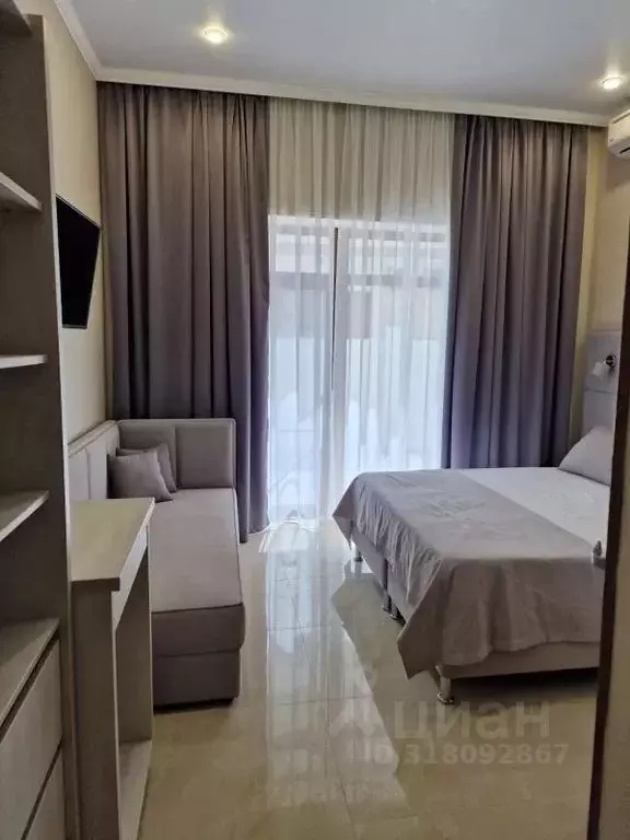 Комната Крым, Сакский район, Штормовское с/пос, с. Поповка ул. Новая, ... - Фото 0