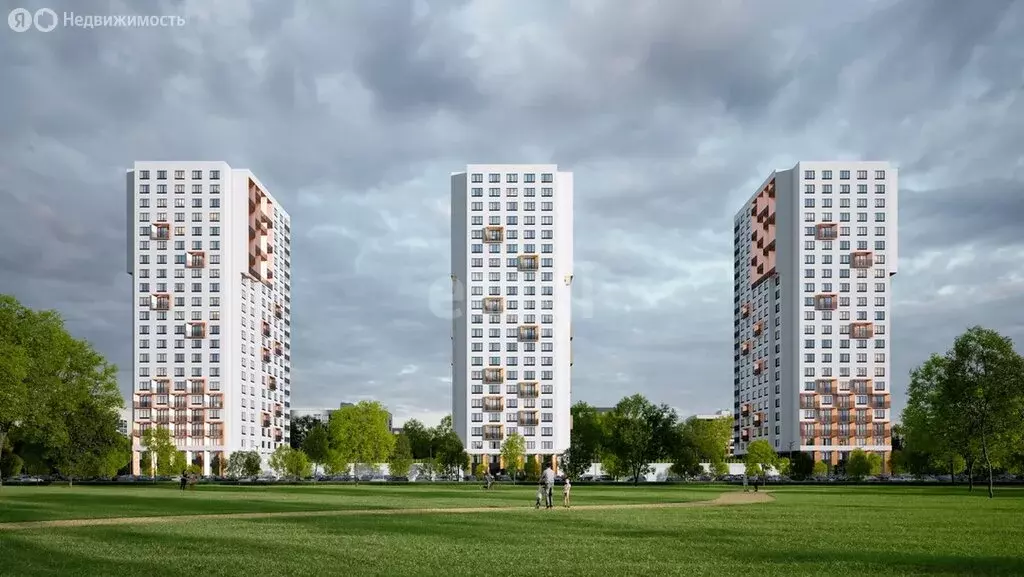1-комнатная квартира: Тюмень, жилой комплекс Отличие (43.28 м) - Фото 1