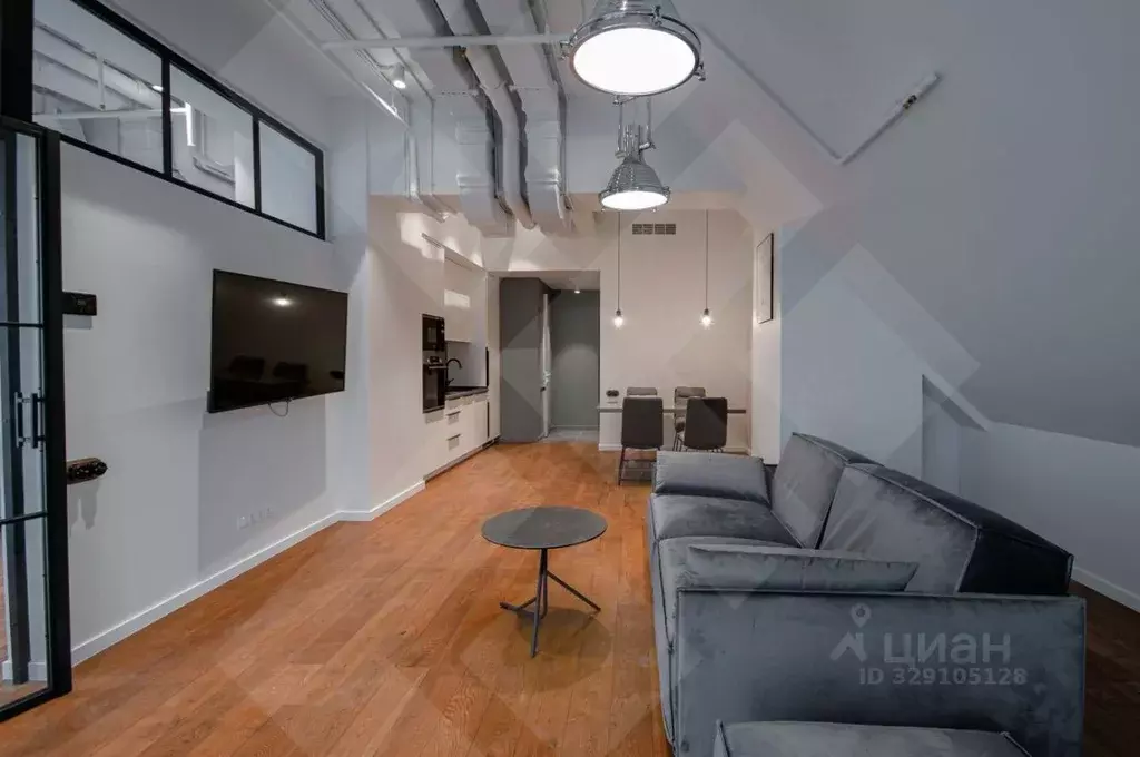 2-к кв. Москва 1-й Красногвардейский проезд, 15 (76.7 м) - Фото 2