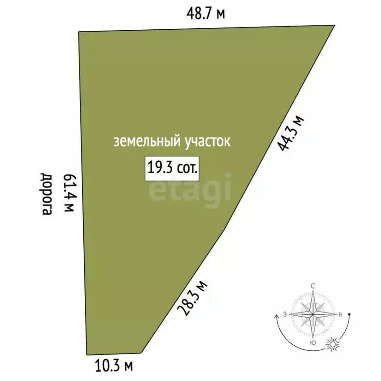 Участок в Ярославская область, Некрасовский муниципальный округ, д. ... - Фото 2