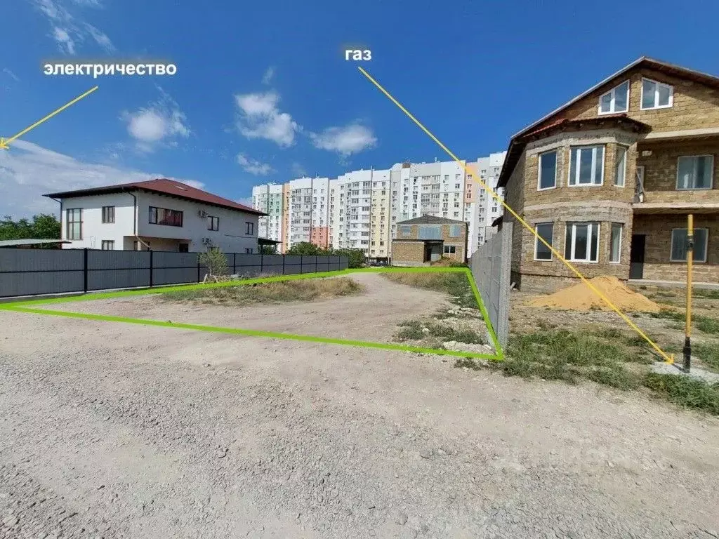 Участок в Крым, Симферополь ул. Батурина, И2 (5.73 сот.) - Фото 1