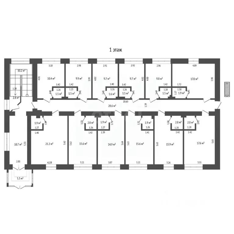 Помещение свободного назначения в Тюменская область, Тюмень ул. ... - Фото 1