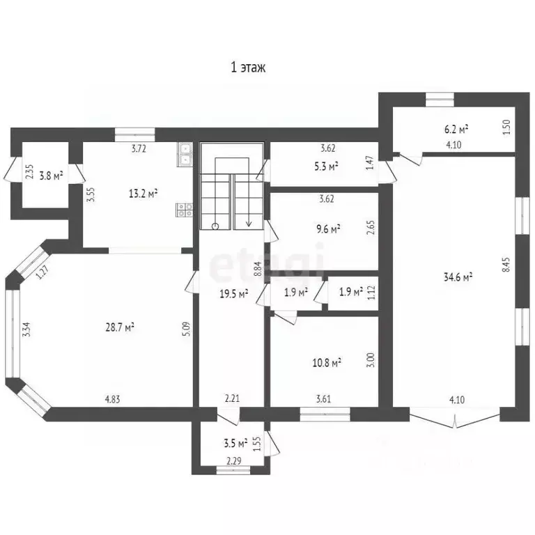 Дом в Ямало-Ненецкий АО, Новый Уренгой Сатурн ТСН, ул. Родная (232 м) - Фото 2