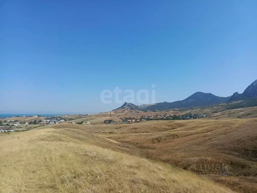 Участок в Крым, Феодосия муниципальный округ, Коктебель пгт ул. ... - Фото 1