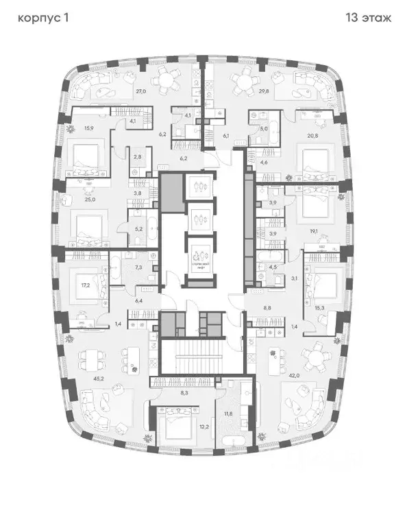 1-к кв. Москва Новослободская ул., 19 (66.3 м) - Фото 2