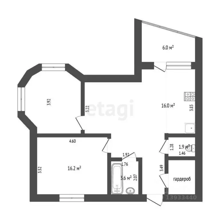 2-к кв. Тюменская область, Тюмень Широтная ул., 213 (68.0 м) - Фото 0